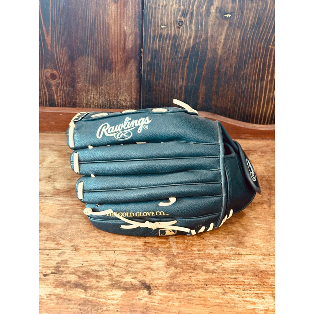 Rawlings 13" Softball Glove SS13W Leather Palm Black RHT Right Hand Thrower